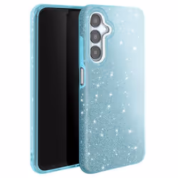 Coque à Paillettes - Samsung - Galaxy A25 - Antichoc - Scintillant - Bleu
