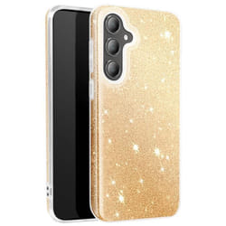 Coque Paillette - Samsung - Galaxy S24 FE - Silicone Ultra Fine - Jaune - Glamour