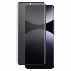 Verre Trempé Anti-Espion - iMak - Xiaomi Redmi Note 14 Pro/Pro Plus - Dureté 9H - Noir - Installation Facile
