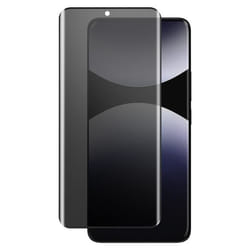 Verre Trempé Anti-Espion - iMak - Xiaomi Redmi Note 14 Pro/Pro Plus - Dureté 9H - Noir - Installation Facile