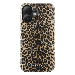 Coque Antichoc - Burga - iPhone 16 - Léopard - Bi-matière - Élégant
