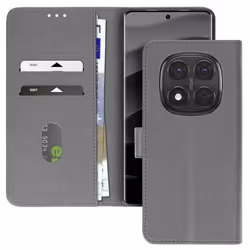 Étui Portefeuille - Xiaomi - Redmi Note 14 Pro/Pro Plus - Gris - Semi-rigide - Vintage