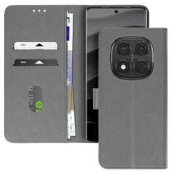 Étui Portefeuille - Xiaomi - Redmi Note 14 Pro/Pro Plus - Gris - Semi-rigide - Vintage