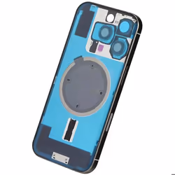 Châssis iPhone 16 Pro - Remplacement - Vitre arrière - Couleur Gris - Réparation esthétique rapide