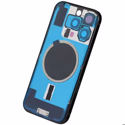 Châssis iPhone 16 Pro - Remplacement - Noir - Réparation esthétique - Contrôle qualité - Facile à installer