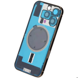 Châssis iPhone 16 Pro - Remplacement - Jaune - Vitre arrière - Réparation - Contrôle qualité