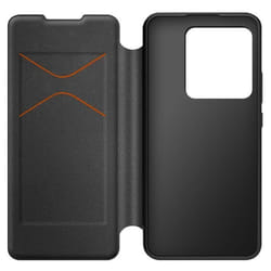 Étui pour Xiaomi 14T - Made for Xiaomi - Noir - Protection antichoc - Rangement cartes - Dragonne incluse