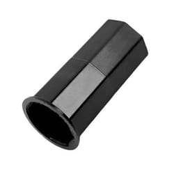 Cache Hexagonal Tube en fer pour Trottinette Zero 10 9 et 8 Original Zero Noir