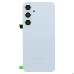 Vitre arrière - Samsung - Galaxy S24 FE - Bleu - Remplacement - Installation simplifiée