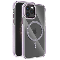 Coque MagSafe - Silicone - iPhone 11 Pro Max - Pailleté - Antichoc - Protection caméra