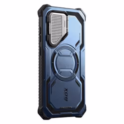 Coque Intégrale - I-Blason - Samsung Galaxy S25 Plus - Antichoc - Compatible MagSafe - Bleu