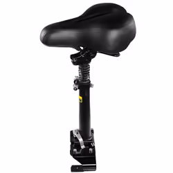 Siège pour Trottinette - Zero - Modèle 8 - Rembourré - Ajustable en hauteur - Noir