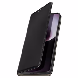 Étui pour smartphone - Honor - Magic 7 Lite - Cuir vegan - Support vidéo - Noir