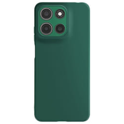 Coque - Motorola - Moto G15 et G15 Power - Silicone Souple - Vert - Finition Mate
