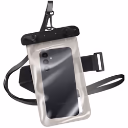 Brassard Étanche pour Téléphone 5.8 à 6.8 pouces Tactile Tour du cou Transparent