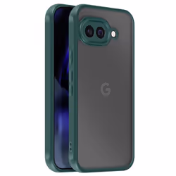 Coque pour Google Pixel 9a Antichoc avec Coins Renforcés Vert