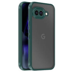 Coque pour Google Pixel 9a Antichoc avec Coins Renforcés Vert