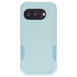 Coque Antichoc - Google - Pixel 9a - Rigide - Silicone Vert Pâle - Coins Renforcés
