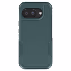 Coque Antichoc pour Google Pixel 9a Renforcée Rigide Contour Silicone Vert Foncé