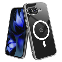 Coque MagSafe - Google - Pixel 9a - Antichoc - Coins Renforcés - Transparent