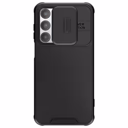 Coque pour Samsung Galaxy A16 Antichoc Cache Caméra Coulissante Noir