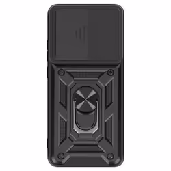 Coque - Xiaomi - Poco X7 Pro - Bague Magnétique - Protection Caméra - Noir