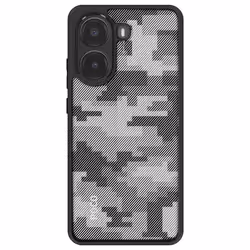 Coque Antichoc - Xiaomi - Poco X7 Pro - Silicone Gel - Camouflage Quadrillé - Compatible QI