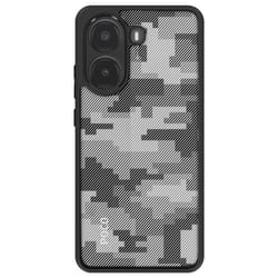 Coque Antichoc - Xiaomi - Poco X7 Pro - Silicone Gel - Camouflage Quadrillé - Compatible QI