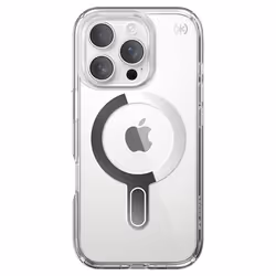 Coque MagSafe - Speck - iPhone 16 Pro - Anti-chutes 4m - Transparent - Antimicrobien
