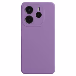 Coque - Xiaomi - Redmi Note 14 4G - Silicone Souple - Bloc Caméra Protégé - Violet