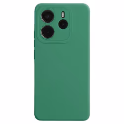 Coque - Xiaomi - Redmi Note 14 4G - Silicone Souple - Bloc Caméra Protégé - Vert