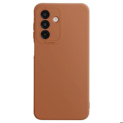 Coque - Samsung - Galaxy A26 - Silicone Souple - Bloc Caméra Protégé - Marron