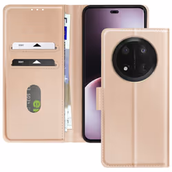 Étui pour Honor Magic 7 Lite - Chesterfield - Rose Champagne - Portefeuille - Support Vidéo - Aimanté