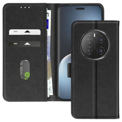 Étui pour Honor Magic 7 Pro Clapet Portefeuille et Support Vidéo Noir