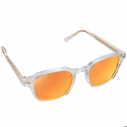 Lunettes de soleil - CV5004 - Carré - Verres Teintés UV400 - Couleur Orange - Catégorie 3