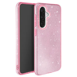 Coque - Samsung - Galaxy A36 - Antichoc - Paillettes - Rose Poudré