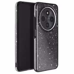 Coque - Xiaomi - Redmi 14C - Antichoc - Paillettes - Noir Scintillant