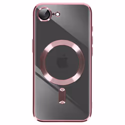 Coque - Silicone - iPhone 16e - Rose - Protection Chocs - Bloc Caméra Protégé