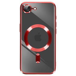 Coque - Silicone - iPhone 16e - Rouge - Protection chocs - Texture anti-jaunissement