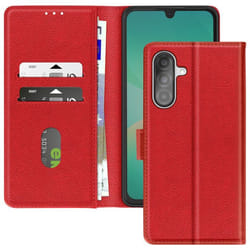 Étui pour Samsung Galaxy A26 - Chesterfield - Rouge - Portefeuille - Support Vidéo - Aimanté