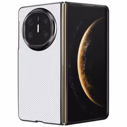 Coque - Huawei - Mate X6 - Simili cuir tissé - Silicone - Protection impacts et rayures