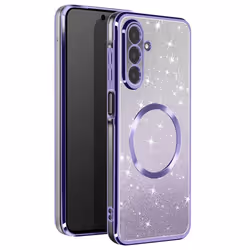 Coque MagSafe - Samsung - Galaxy A26 - Silicone Pailleté - Antichoc - Protection Caméra