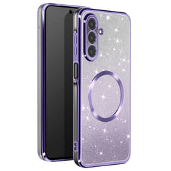 Coque MagSafe - Samsung - Galaxy A26 - Silicone Pailleté - Antichoc - Protection Caméra