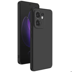 Coque - Oppo - Reno 13 F/FS - Silicone Souple - Mat Noir - Protection Anti-Chocs