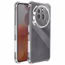 Coque pour Nothing Phone 3a Pro - Antichoc - Transparent - Silicone flexible - Coins renforcés - Légère