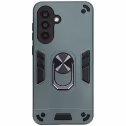 Coque Anneau - Samsung - Galaxy A56 - Antichoc - Vert - Système magnétique intégré