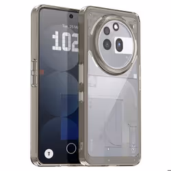 Coque Antichoc - Nothing - Phone 3a Pro - Gris - Protection Optimale - Coins Renforcés