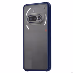 Coque Antichoc - Nothing - Phone 3a - Bleu Translucide - Coins Renforcés - Surface Antidérapante