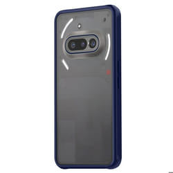Coque Antichoc - Nothing - Phone 3a - Bleu Translucide - Coins Renforcés - Surface Antidérapante
