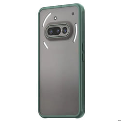 Coque Antichoc - Nothing - Phone 3a - Vert Translucide - Surface Antidérapante - Coins Renforcés